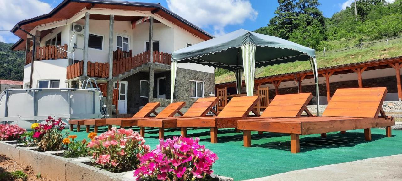 Telteu Florian Hotel Dubova Bagian luar foto